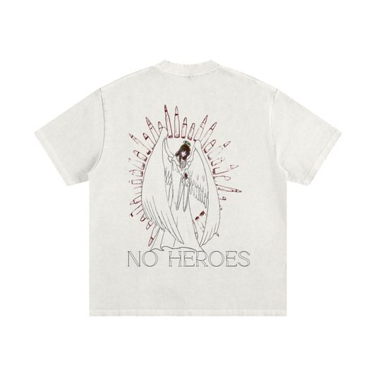 NO HEROES Tee